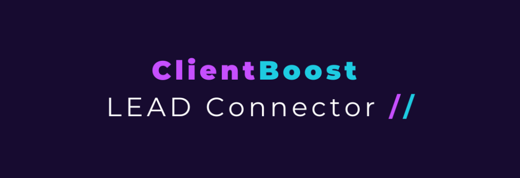 ClientBoost Lead Connector Logo