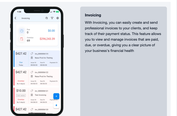 Invoicing on the go