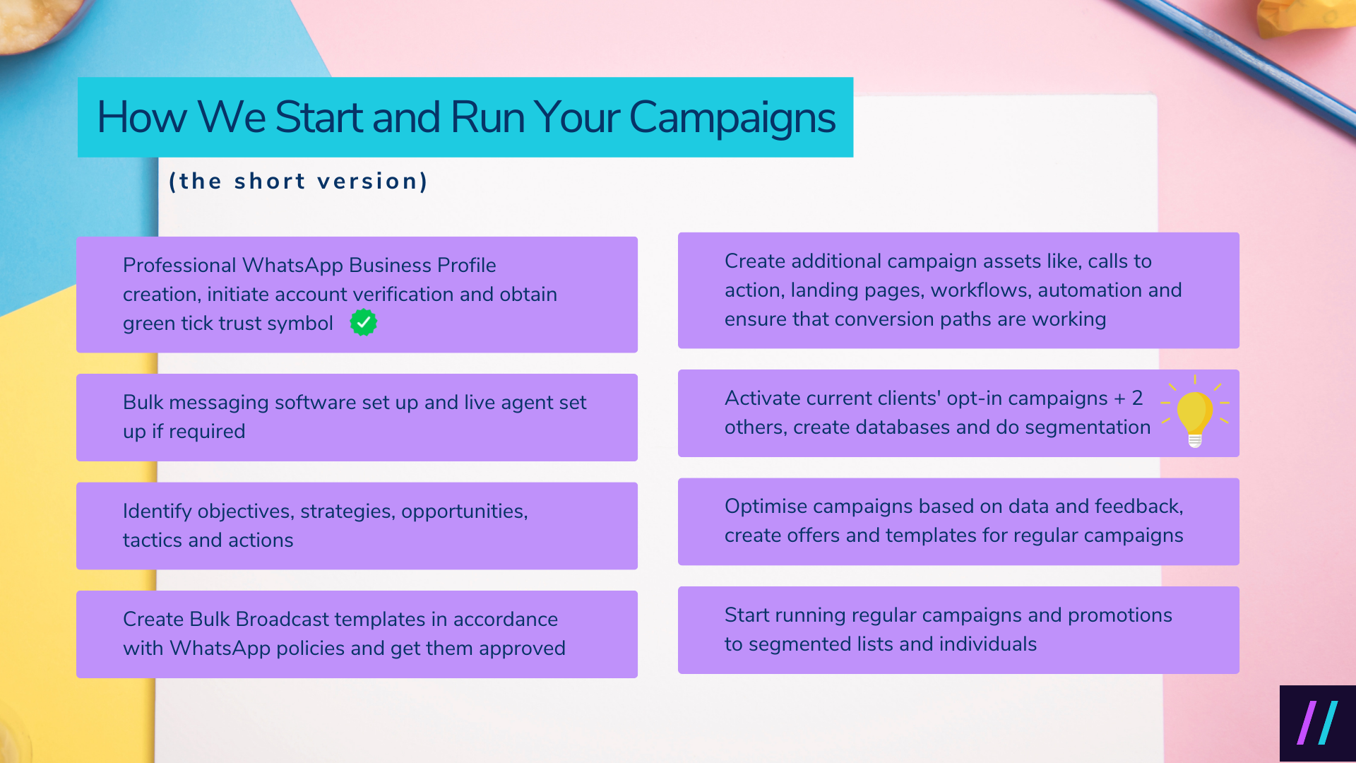 How ClientBoost runs your WhatsApp Broadcast Blast campaigns